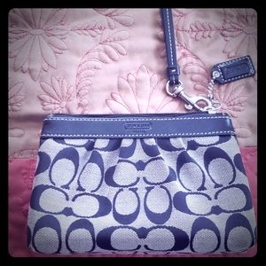 Coach wristlet purse